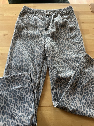 Jeans mit leoparden muster - jeans,