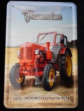 Blechschild Traktor  Famulus