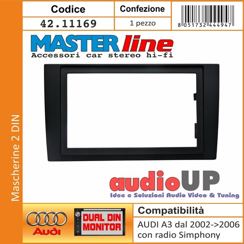 Autoradio blende din audi - blende, 2