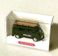 Wiking VW Bus T1  Polizei  mit Dachgepäckträger  864 10 29  H0  1:87 in OVP.