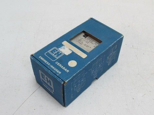 Endress hauser cerabar pmc 133 - endress+hauser,