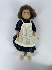 Antike Puppe Lenci ? Künstlerpuppe Alt 48cm Bemalt Kleider Kleidung Spielzeug