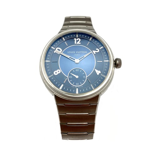 Louis vuitton tambour blue - louis,