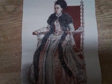 faksimile Reproduktion Reichsdruckerei Berlin Frauenportrait