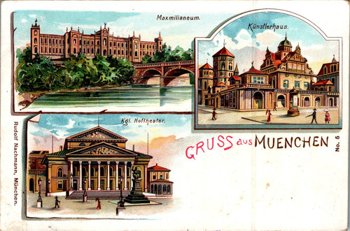 Litho gruss aus - litho,
