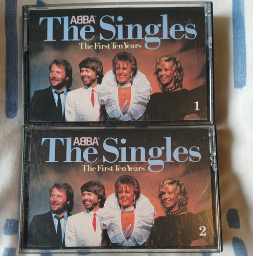 Double cassette album abba - double,