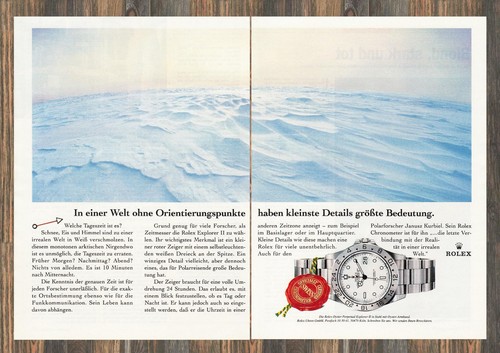 Rolex explorer reklame - ii,