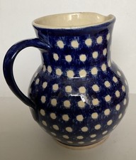 Alte Bunzlauer Keramik Kanne