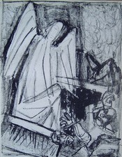 Otto Dix - Der Engel am Grab