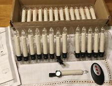 Christbaumkerzen Kabellos LUMIDA (QVC) m. Timerfunktion 28 Stück 