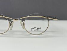 Jo Meurer Brille Herren Damen Rund Kleine Gläser panto gold grau 570