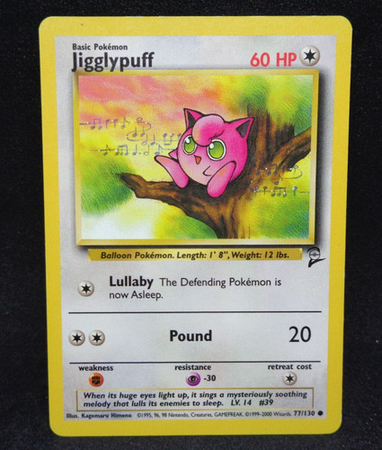 Jigglypuff 130 pokemon - nm,