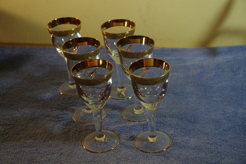Set edle kristallgläser mit - set,