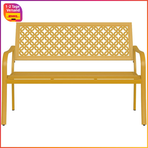 Gartenbank metall retro stil - gartenbank, retro-stil