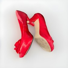 High Heels Milf Peeptoes Pumps Getragen 39 Sammler Damen