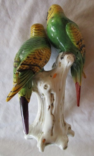 Porzellan sittiche - porzellan,