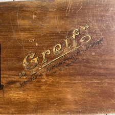 antiker Holzkoffer Holz Koffer