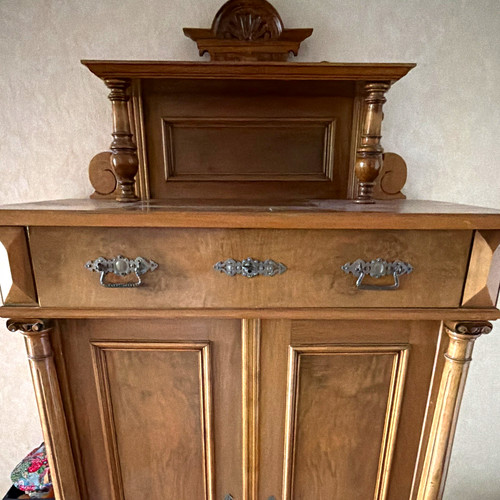 Antiker holzschrank braun - antiker,