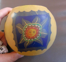 Leuchtglas Windlicht Kugel Sonne