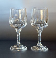 2 Stück WMF Weingläser, Kristallglas, Höhe ~ 16,5cm, Gewicht ~ 300g, ~ Vintage