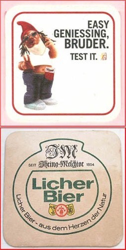 Bierdeckel west und - bierdeckel,