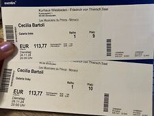 Zwei Tickets für Cecilia Bartoli / Kurhaus Wiesbaden