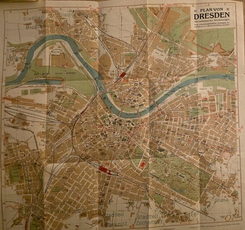 Alter plan von - alter, dresden