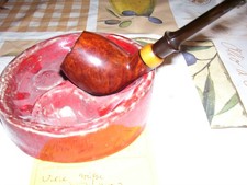 Pfeife pipa pipe M.Shaabi die mit der Maus Hamburg, 9mm F.rauchfertig,Beutel