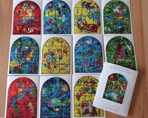 The twelve chagall windows - the,