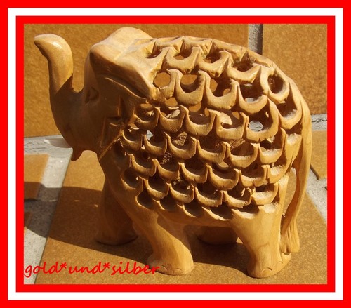 Deko figur elefant mit - elefant,
