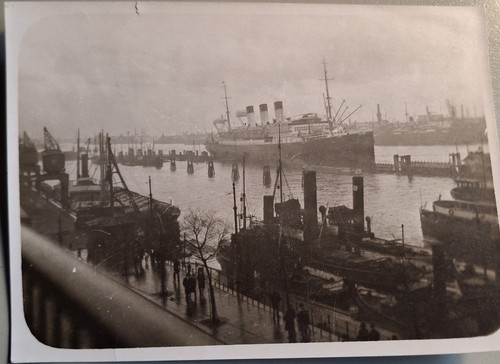 Foto vintage hamburg hafen - foto,