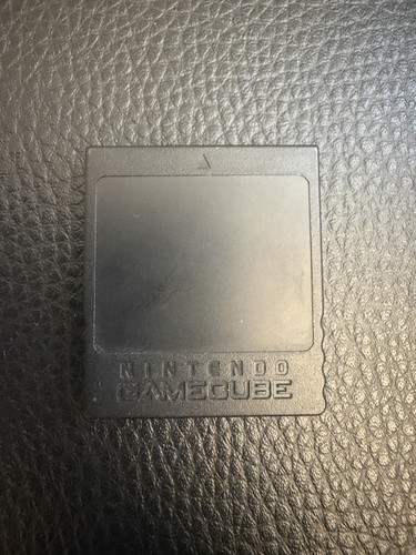 Nintendo gamecube memory card - gamecube,