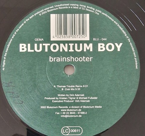 Blutonium boy brainshooter - boy,