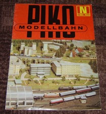 DDR Modellbahn Katalog PIKO Spur N 1:160 Modelleisenbahn