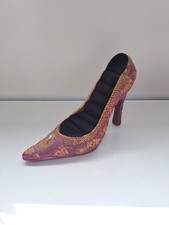 dekorativer Schuh als Ringhalter - linker Schuh - 9 cm Höhe - 13 cm Länge