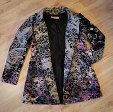 Mantel Damen Bunt L Von Monte