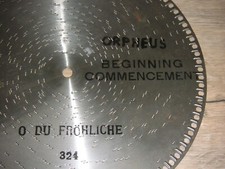 O du fröhliche Orpheus Platte