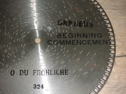 Fröhliche orpheus platte - du,