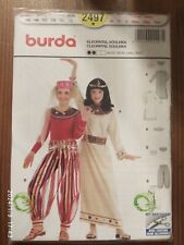 burda Kostüm Schnittmuster 2497 Karneval Größe 140- 170 (Ägypterin & Souleika)