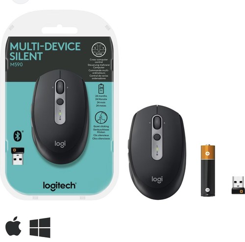 Logitech m590 silent usb maus - logitech,