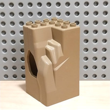Lego duplo felsen dunkelbeige - duplo,