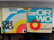 2 ORWO Magnettonbänder 4 Spur
