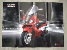 Gilera Prospekt Poster 2004 Nexus 500 Runner Stalker RCR Enduro 50 DNA 50 GP
