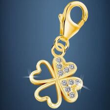 Kleeblatt Charm 925