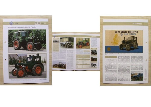 Ifa veb traktor schlepper - veb,