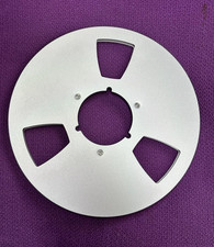 10,5" leere NAB Spule - Silber