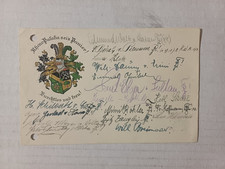 Orig.AK "Studentika/Burschenschaft - Karlsruhe"