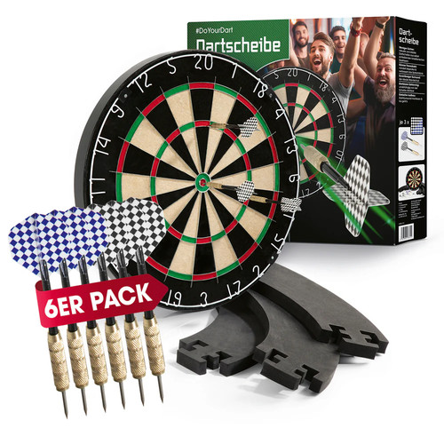 Dartscheibe steeldart sisal - dartscheibe,
