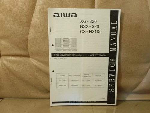 Aiwa 320 nsx - xg-320, /