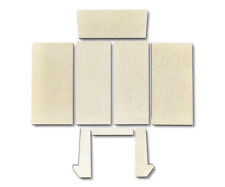 Feuerraumauskleidung für Skantherm Yato Kaminofen Ersatzteile Brennraum